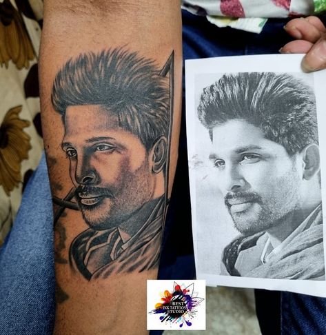 Arjun Tattoo, Aztec Tattoo Designs, Aztec Tattoo, Best Tattoos, Allu Arjun, Face Tattoo, Tattoo Studio, Bangalore, Ink Tattoo