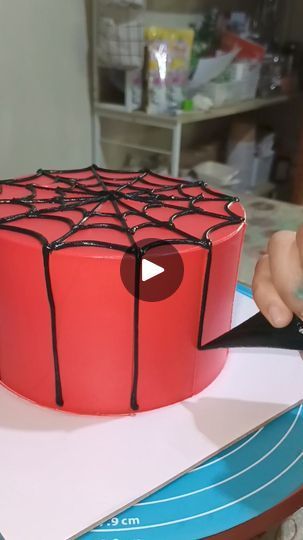 Spider Man Cake Design Ideas, Spider Man Theme Cake Design, Spiderman Buttercream Cake Ideas, Spider Man Smash Cake, How To Make Spiderman Cake, Spiderman Bday Cake, Spider Man Sheet Cake, 4 Birthday Theme Boy, Spiderman Cakes For Boys