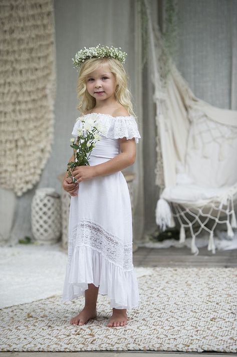 Beach Flower Girls, Beach Flower Girl Dresses, Summer Flower Girl Dresses, Bohemian Flower Girl Dress, Bohemian Flower Girl, Tea Princess, Boho Flower Girl, Flower Girl Ring Bearer