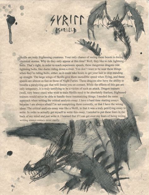 The Book Of Dragons Httyd, How To Train Your Dragon Journal, Httyd Journal, Book Of Dragons Pages Httyd, Httyd Books, Tamako Love Story, Buku Harry Potter, Httyd Art, Dreamworks Dragons