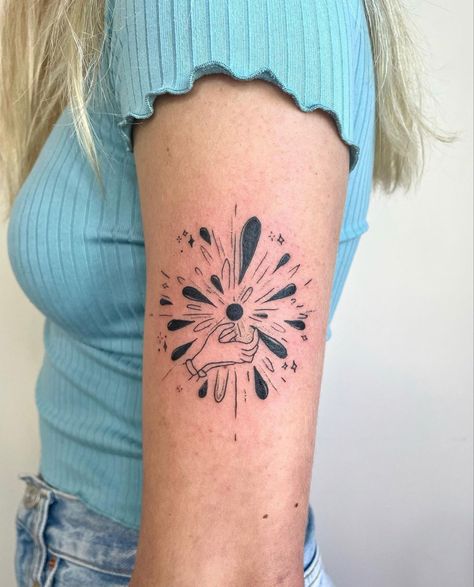 howls moving castle tattoo idea Calcifer Star Tattoo, Howl’s Moving Castle Star Tattoo, Howls Heart Tattoo, Star Howls Moving Castle, Howls Moving Castle Shooting Star, Howls Moving Castle Tattoo Calcifer, Howl Pendragon Tattoo, Studio Ghibli Tattoo Ideas Howl's Moving Castle, Howls Moving Castle Tattoo Minimalist