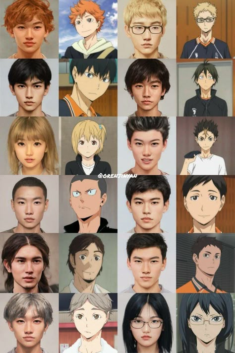 Anime Vs Real Life, Cocoppa Wallpaper, Haikyuu Karasuno, Haikyuu Characters, Haikyuu Fanart, Fanarts Anime, Haikyuu Anime, Funny Anime Pics, Haikyu!!