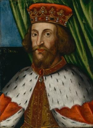 King John of England: 17th-century portrait of King John of England by an unknown artist of the British School. House Of Plantagenet, Dulwich Picture Gallery, Eleanor Of Aquitaine, Google Art Project, King John, Magna Carta, History Project, King Richard, King Henry