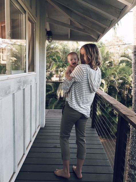 Leah Bradley, Fam Goals, Surf Swimwear, Being A Mother, Surfing Swimwear, New Mommy, Laid Back Style, Second Chance, Adorable Baby