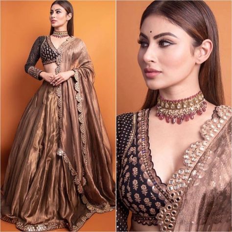 Mouni Roy Dresses that are Perfect for Bridesmaids - K4 Fashion Choli Designs For Navratri, Mouni Roy Dresses, Moni Roy, Expensive Wedding Dress, Expensive Wedding, Lehenga Choli Designs, Mouni Roy, Lehnga Dress, Bridal Lehenga Collection