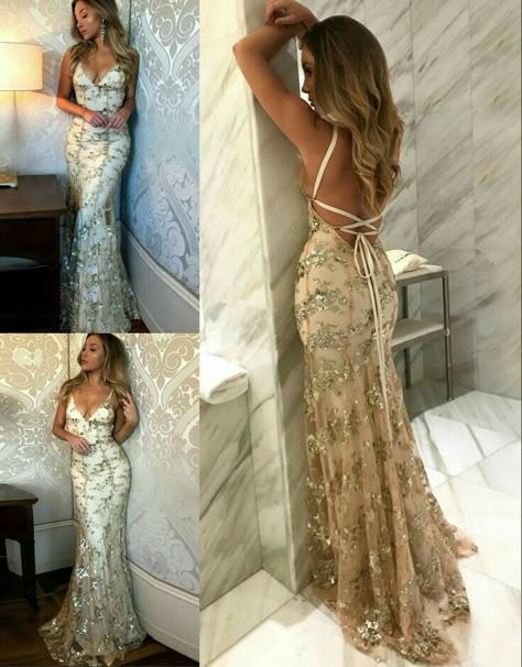 Gold Prom Dresses Long, 2023 Prom, Prom Dresses 2023, Gold Prom Dresses, Deb Dresses, Prom 2020, Dress With Sequins, Prom Dresses 2019, Prom Dress Ideas