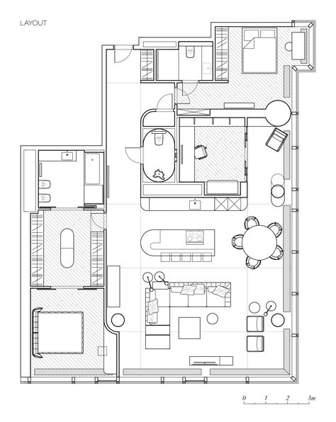 Small Apartment Layout, Resort Design Plan, Room Layout Planner, Interior Design Layout, Architecture Drawing Plan, Interior Architecture Drawing, Interior Design Plan, Apartment Floor Plan, Small Apartment Design