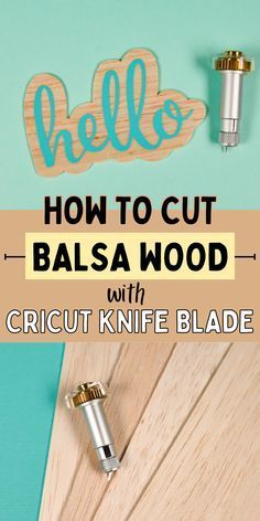 Cricut Knife Blade Projects, Cut Balsa Wood With Cricut, How To Cut Wood With Cricut Maker, Balsa Wood Cricut Projects, Cricut Balsa Wood, Cricut Balsa Wood Projects, Wood Cricut Projects, Balsa Wood Projects, Cricut Projects Wood