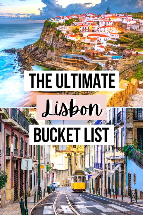 The Ultimate Lisbon Bucket List! Lisbon To Do List, Things To Do In Lisbon Portugal Top 10, Lisbon Places To Visit, Lisbon Must See, Summer In Lisbon, Lisbon To Do, Lisabona Portugal, Lisbon Couple, Food In Lisbon