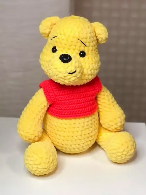 Amigurumi Winnie The Pooh Bear Free Pattern-1 – Free Amigurumi Crochet Crocheted Winnie The Pooh Pattern, Curious George Crochet Pattern Free, Vintage Winnie The Pooh Crochet Pattern, Winnie The Pooh Crochet Patterns Free Amigurumi, Classic Pooh Crochet Patterns, Crochet Pattern Winnie The Pooh, Winnie The Pooh Christopher Robin, Free Crochet Winnie The Pooh Patterns, Crocheted Winnie The Pooh