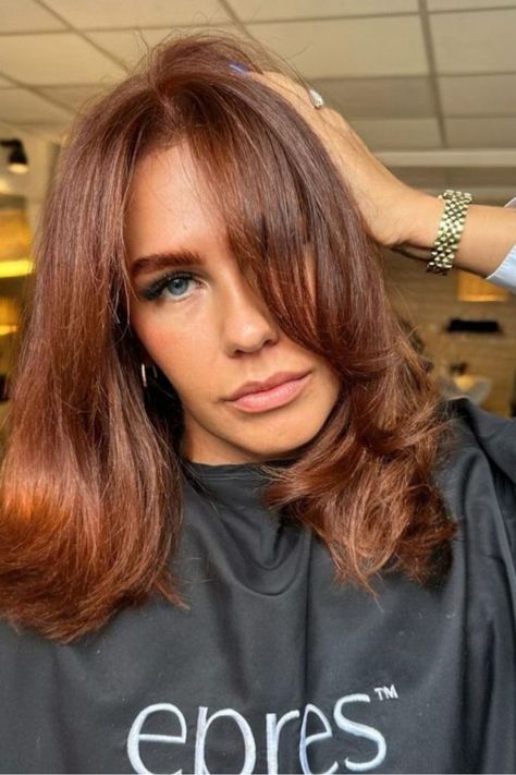 Auburn Copper Hair Auburn Copper Hair, Copper Hair Ideas, Fall Color Combinations, Hair Green Eyes, Red Ginger, Auburn Hair, Copper Hair, Fall Color, Green Hair