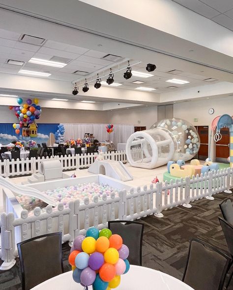 Birthday Party Hall Interior Design, Event Hall Interior Design, Soft Play Birthday Party, Birthday Party Halls, Party Rental Ideas, Party Rentals Business, Kids Party Rentals, Rental Ideas, Toddler Parties