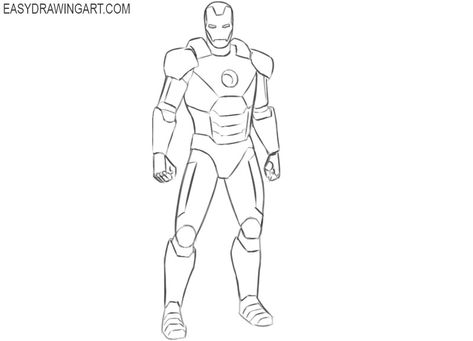 Iron Man Sketch Easy, How To Draw Iron Man, Iron Man Outline, Iron Man Drawing Easy, Draw Iron Man, How To Draw Comics, Iron Man Drawing, Dancing Drawing, Man Drawing