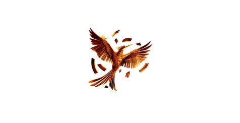 Mockingjay Part 2 Logo Mockingjay Symbol, Hunger Games Mockingjay Part 2, Mockingjay Part 2, Hunger Games Mockingjay, Mockingjay, Hunger Games, Animals, Gold