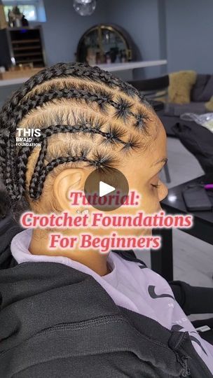 15K views · 642 reactions | 💥Tutorial: Crotchet Foundation For Beginners 💥Read More Info Below.  Follow To See More Tutorials. 

❗️Need an appointment? 
✨️I AM A LICENSED TRAVELING STYLIST SERVING THE DMV AREAS.  DC,MD, AND SOME AREAS IN VA.  CALL OR TEXT 301-485-9298 FOR YOUR NEXT HOME VISIT.

❗️Extended Tutorials available  For Subscribers Only $19.99. 

"✨ Elevate your look with the timeless elegance of crochet hairstyles! 💫 Whether you're craving boho-chic braids, voluminous curls, or sleek and sophisticated twists, crochet hairstyles offer endless versatility and stunning results. 🌟 Dive into a world of creativity and self-expression as you explore the intricate textures and eye-catching styles that crochet hair has to offer. From protective styles to statement-making updos, there Crochet Patterns Braids, Crochet Braid Pattern For Box Braids, Crotchet Braids Pattern Hair, Crotchet Braids Styles Hairstyles, How To Crochet Hair For Beginners, Braiding Pattern For Crochet Braids, Crochet Hair Patterns, Half Braid Half Crochet Hairstyles, Crocheted Hairstyles