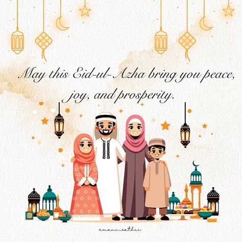 May Allah accept your sacrifices and increase you in Imaan and at-Taqwaa. May He replace the hardships and grief faced by our brothers and sisters in every part of the world with peace and happiness. Eid Mubarak to those who are celebrating 'Eid today.✨ . . . Eid Mubarak EidUlAzha Eid2024 EidCelebration EidVibes EidFestivities EidJoy EidLove IslamicFestival MuslimHoliday IslamicTradition IslamicCulture IslamicNewYear MuslimCommunity CelebrateEid FestiveSeason HolidaySeason FestiveVibes Joy... Peace And Happiness, Brothers And Sisters, Happy Love, Eid Mubarak, Pakistan, Quick Saves