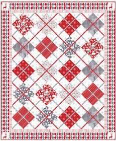 Quilt Inspiration: Free pattern day: Christmas quilts ! (part 3) Outdoors Tattoos, Quotes Outdoors, Celebrities Quotes, Charm Pack Quilt Patterns, Christmas Quilting Projects, Christmas Quilt Blocks, Winter Quilt, Woodland Winter, Inspiration Pics