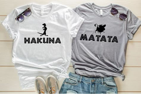 Hakuna Matata Timon and Pumba Shirt Lion King Shirt Couples Shirts Best Friend Shirts Family Disney Shirts - Bestfriend Shirts - Ideas of Bestfriend Shirts #bestfriendshirts #bfshirts -   Excited to share this item from my #etsy shop: Hakuna Matata Timon and Pumba Shirt Lion King Shirt Couples Shirts Best Friend Shirts Family Disney Shirts Couple Trip Shirts, Best Friend Matching Shirts, Bff Outfit, Timon And Pumba, Friend T Shirts, Best Friend T Shirts, Friend Shirts, Lion King Shirt, Bff Shirts