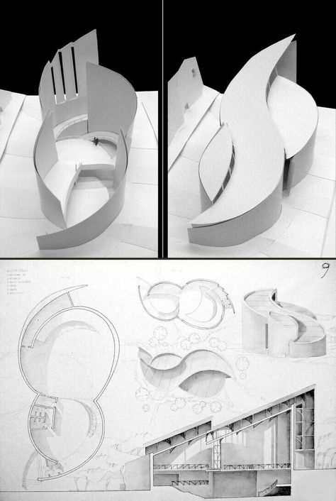 Concept Model Architecture Abstract, Abstract Model Architecture Concept, Study Model Architecture, Abstract Model, Maquette Architecture, متحف فني, Conceptual Model Architecture, Making Water, Concept Models Architecture