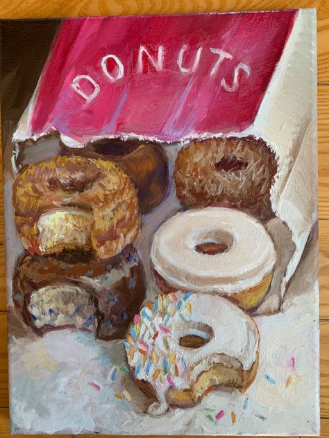 Gcse Art, Still Life Art, Life Art, Donuts, Art