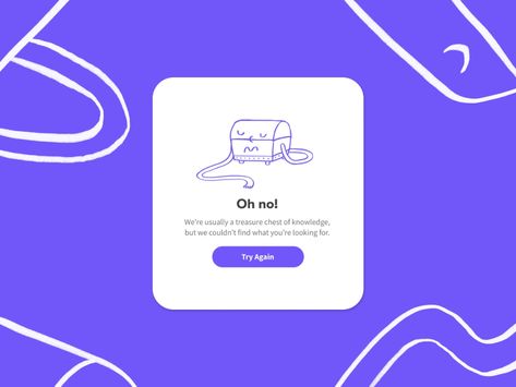 Error Page for Mobile App by Ida Chow for O/M on Dribbble Empty State, Web Programming, State Outline, Mobile App Design, Mobile Ui, Photography Website, Error Page, Interactive Design, Ui Design