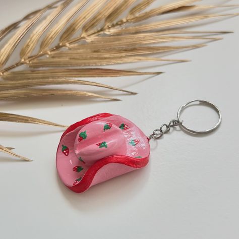 Oops I’ve made a mistake… that benefits YOU!! all keyrings have free delivery until I return from holiday ✨🫶🏼🍒 Strawberry Cowgirl, Cowboy Hat Keychain, Made A Mistake, Cowgirl Hat, Cowgirl Hats, Just Because Gifts, Quirky Design, Dry Clay, Cowboy Hat