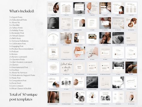 Doula Business, Financial Advisory, Postpartum Doula, Virtual Class, Business Profile, Facebook Business, Birth Stories, Graphic Design Tools, Business Resources