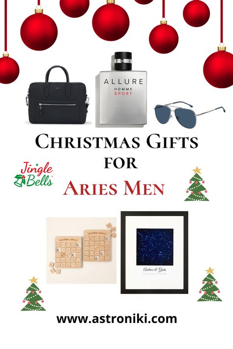 this article is all about the Best Christmas Gifts for Aries Man that he will love and use forever Aries Gifts, Aries Birthday, Aries Men, Christmas Gift Ideas, Best Christmas, Birthday Gift Ideas, Best Christmas Gifts, Jingle Bells, Mens Gifts