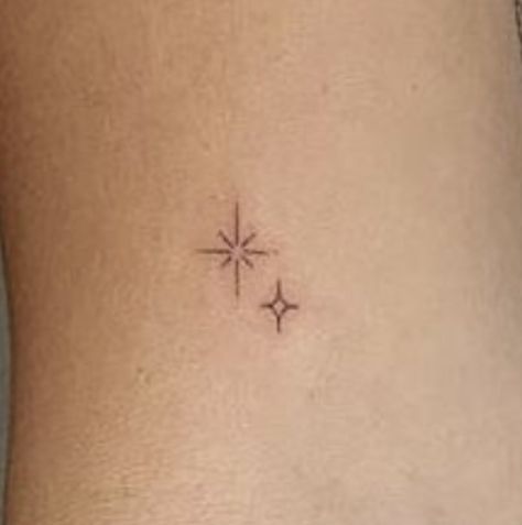 Tinkerbell Stars Tattoo, Neverland Stars Tattoo, Neverland Tattoo Star, Small Princess Tattoo, Peter Pan Tattoo Star, Small Cinderella Tattoos, Wish Upon A Star Tattoo, Peter Pan Inspired Tattoos, Wishing Star Tattoo