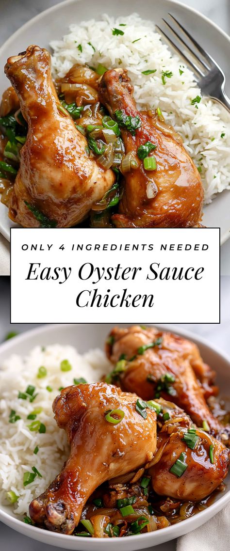 Image for Easy Oyster Sauce Chicken Oyster Chicken Recipe, Umami Chicken, Oyster Sauce Recipes, Oyster Chicken, Recipes With Oyster Sauce, Oyster Sauce Chicken, Chicken Sauce Recipes, Flavorful Dinner, Sauce Chicken