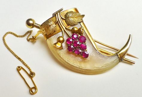 Victorian Tiger Claw with Rubies Nails Pendant, Fancy Jewelry Necklace, Teeth Jewelry, Mens Gold Jewelry, Gold Bride Jewelry, India Jewelry, Baby Jewelry, Gold Necklace Set, Jewelry Design Necklace