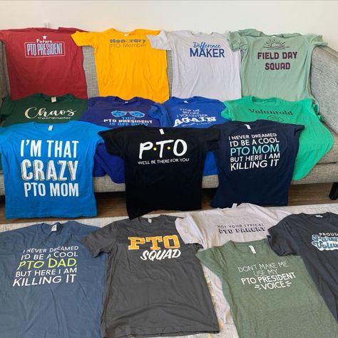 Pto Tshirts Design, Funny Pta Shirts, Pto Shirts Elementary Schools, Pta Tshirt Ideas, Pto Tshirt Ideas, Pto Shirt Ideas, Pta Shirts Design, Pto Shirts Design, Pto Tshirts