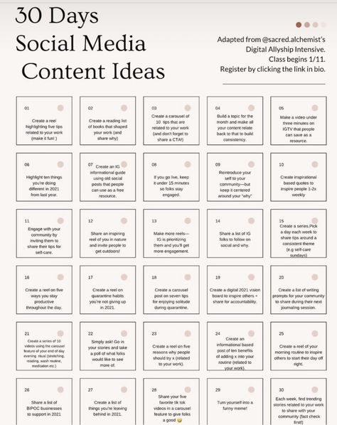 Under Highlights, Make A Video, Content Ideas, Media Content, Of Ideas, Each Day, Reading Lists, 30 Day, Don't Forget