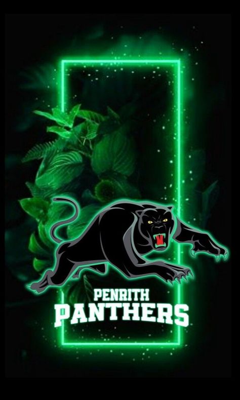 Nrl Wallpaper, Panthers Nrl Wallpaper, Nfl Panthers Wallpaper, Panthers Logo Design, Panthers Wallpaper, Nfl Football Wallpaper Panthers, Panthers Nrl, Penrith Panthers Wallpaper, Rugby Wallpaper