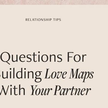 Healthy Minds Counseling Svcs. on Instagram: "Building Love Maps between you and your partner is the first step in Dr. Gottman’s seven steps to making a relationship work. The principle of building Love Maps is simply this: knowing the little things about your partner’s life creates a strong foundation for your friendship and intimacy. • In their research, they found that emotionally intelligent couples are intimately familiar with each other’s worlds. This is what’s known as having a richly det Emotionally Intelligent, Relationship Work, Making A Relationship Work, Healthy Mind, The Little Things, A Relationship, First Step, Counseling, Little Things