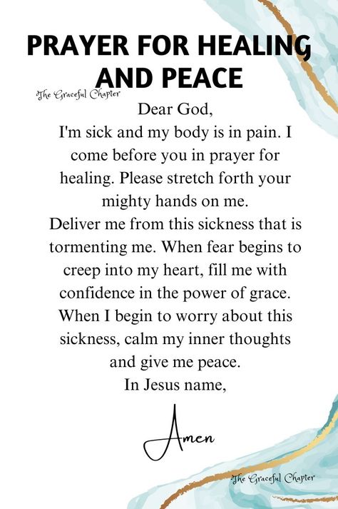 Prayers For 2025, Prayer For New Year, Praying For Healing For Someone, Prayer For Healing Sick Family, Prayers For Health And Healing, Short Prayer For Healing, Prayer For Success, Prayer For Strength, The Graceful Chapter