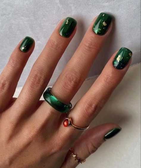 Wow Nails, Green Nail, New Year's Nails, Funky Nails, Chic Nails, Dope Nails, Green Nails, Nails Nail, Nail Manicure