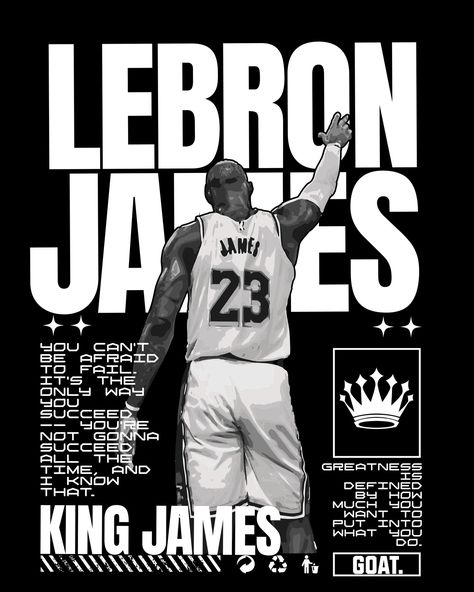 NEW RELEASE 🏀🔥 Adult and Kids LeBron James King James GOAT NBA Basketball Graphic Tee Kids Adult Gift Get It Now! Adult - https://www.etsy.com/listing/1738875088/lebron-james-king-james-la-lakers-mens Kid - https://www.etsy.com/listing/1753085581/lebron-james-king-james-la-lakers-boys #nba #nbabasketball #lebronjames #lebron #kingjames #kingjames👑 #kidsgifts #kidsshirts #kidstees #basketball #lakers #lakersnation #lakersnation💜💛 #losangeles #losangeleslakers #goat #art Graphic Tees Design Prints, Lebron James King, Manchester United Poster, Lebron James Art, Basketball Shirt Designs, James Lebron, James King, Soccer Room, Nba Shirt