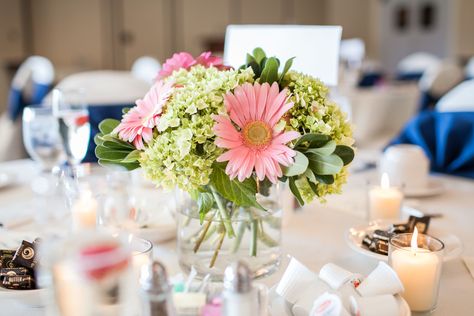 Gerber Daisy Wedding Centerpieces, Daisy Wedding Decorations, Daisy Wedding Centerpieces, Gerbera Daisy Centerpiece, Gerber Daisy Wedding, Gerbera Wedding, Pink Gerber Daisy, Gerbera Daisy Wedding, Daisy Centerpieces