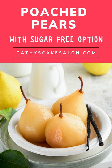 Three poached pears in a bowl. Keto Pear Dessert Recipes, Pears Recipes Easy, Pear Recipes Healthy, Poached Pears Dessert, Pear Syrup, Poached Pears Recipe, Pancakes Oatmeal, Pear Nectar, Pear Dessert Recipes