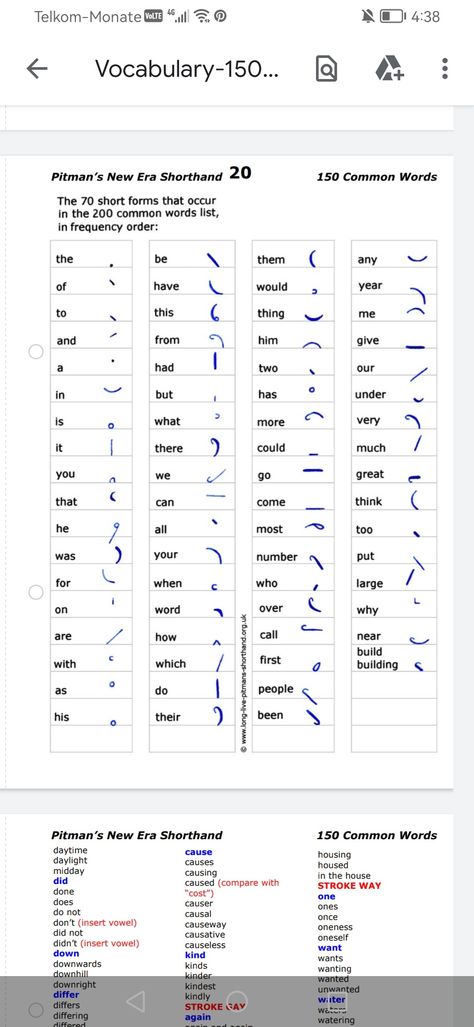 Short Hand Steno, Shorthand Writing Alphabet, Short Hand Writing Learning, How To Learn Shorthand Writing, Shorthand Writing Learn, Short Hand Note Taking, Pitman Shorthand Alphabet, Stenographer Aesthetic, Stenography Alphabet