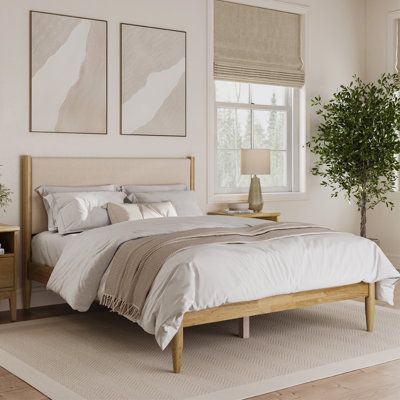 Beige bed ideas