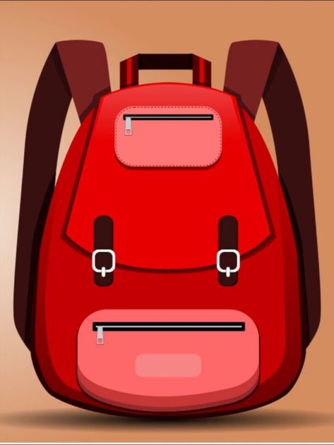 In this SpeedArt we draw Red backpack in the open vector editor Inkscape. The work took 35 minutes time. Red Drawing, Bag Drawing, Speed Art, Drawing Bag, Red Backpack, Red Bag, Vector Character, Vector Drawing, Vector Graphics