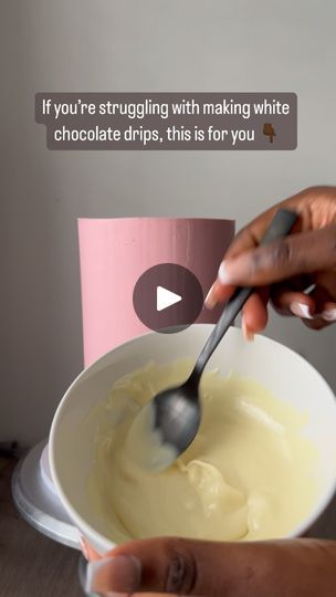 1.9K views · 224 reactions | Do you find working with white chocolate easy? I didn’t for a veryyy long time. Now, all I want to do is make colored drip cakes 😃 PS: I also can’t do without the drip bottle🥰 | Kanyeen - CAKES IN LONDON | Tony Ann · ICARUS White Chocolate Drip Cake, White Drip Cake, White Chocolate Drip, Decorating Desserts, Chocolate Drip Cake, Chocolate Drip, Chocolate Wafers, Dessert Decoration, Find Work