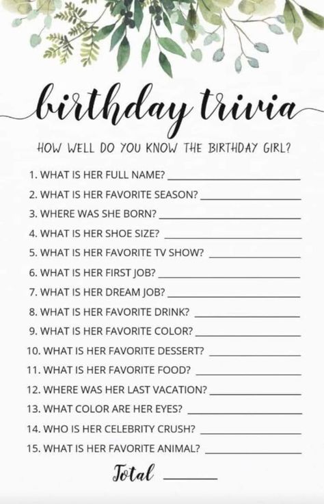 Would He Rather, Bday Games, Birthday Questions, Birthday Trivia, Bday Party Theme, Birthday Activities, Birthday Party Activities, 19th Birthday, Fun Games For Kids