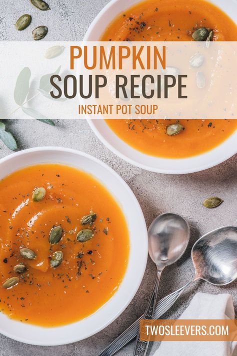 Fall is here, and there's no better way to embrace the season than with a steaming bowl of Instant Pot Pumpkin Soup. It's the perfect autumn comfort food that practically cooks itself in your trusty Instant Pot. Whether you're looking for a quick weeknight dinner, a cozy lunch, or an appetizer for your next gathering, this recipe is a game-changer. Pumpkin Soup Recipe Easy, Gluten Free Instant Pot Recipes, Instant Pot Pumpkin, Soup Recipe Easy, Gluten Free Instant Pot, Delicious Low Carb Recipes, Pumpkin Soup Recipe, Stove Top Recipes, Instant Pot Soup Recipes