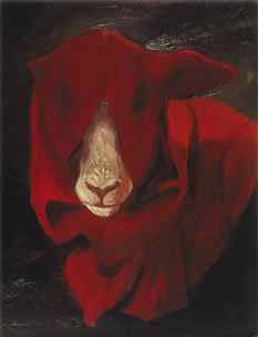 Red Hooded Sheep-Patricia Traub Blood Of The Lamb, Red Sheep, Roman Empire, Red Sweaters, Vintage Photos, Goats, Sheep, Something To Do, Art Reference