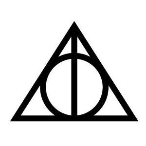 Harry Potter Deathly Hallows tattoo Pumping Carving, Harry Potter Pumpkin Carving, Harry Potter Wall Decals, Harry Potter Decal, Deathly Hollows, Harry Potter Pumpkin, Green Lighting, Deathly Hallows Symbol, Harry Potter New