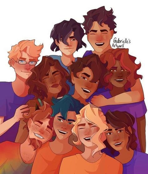 art by gabrielles_artwork Percy Jackson Fanart, Percy Jackson Annabeth Chase, Zio Rick, Rick Riordan Series, Will Solace, Trials Of Apollo, Percy Jackson Fan Art, Percy Jackson Characters, Percy Jackson Memes