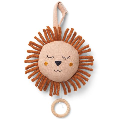 Ferm Living Kids, Bed Bumper, Cute Lion, Haken Baby, Modern Kids, Burke Decor, Ferm Living, Music Box, Baby Sleep